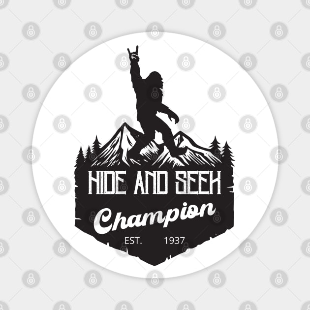 Hide and Seek Champion Magnet by Myartstor 